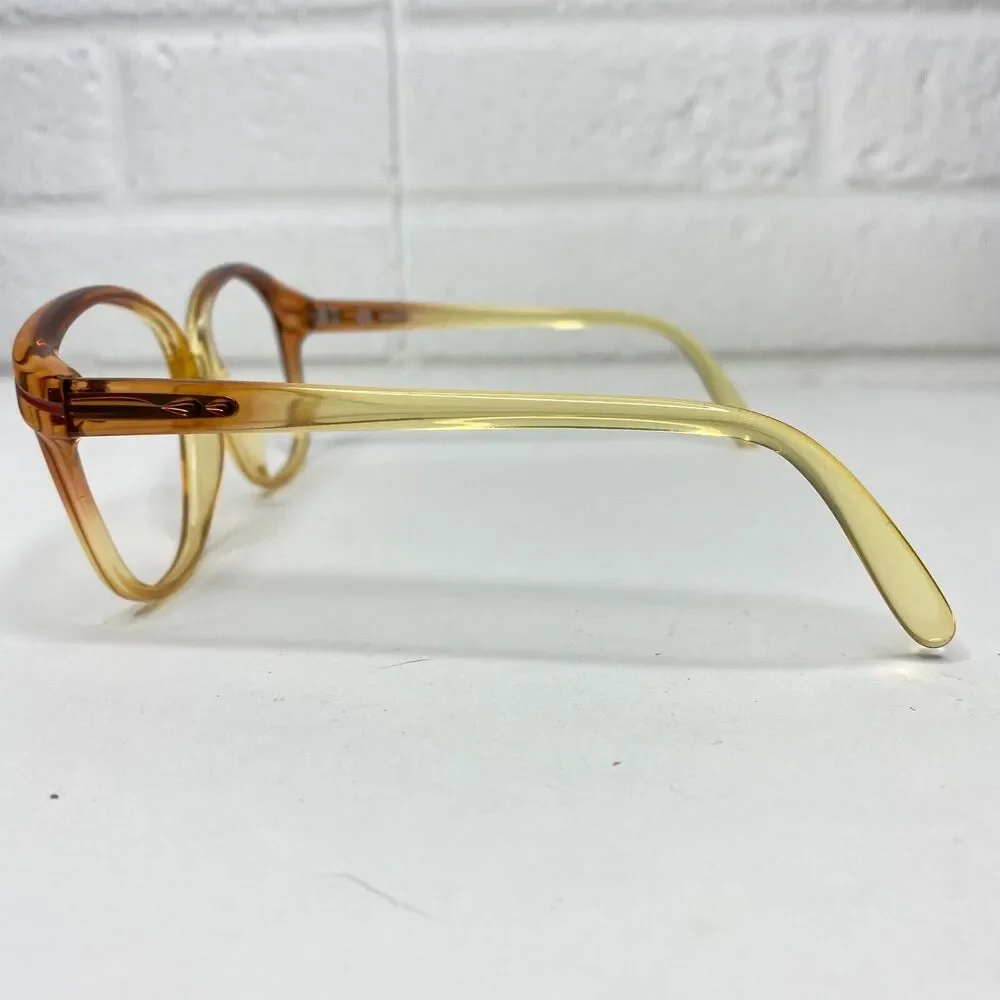 Vintage Terri Brogan 8786 30‎ Optyl Transparent Oval Sunglasses Frame NOS H2691